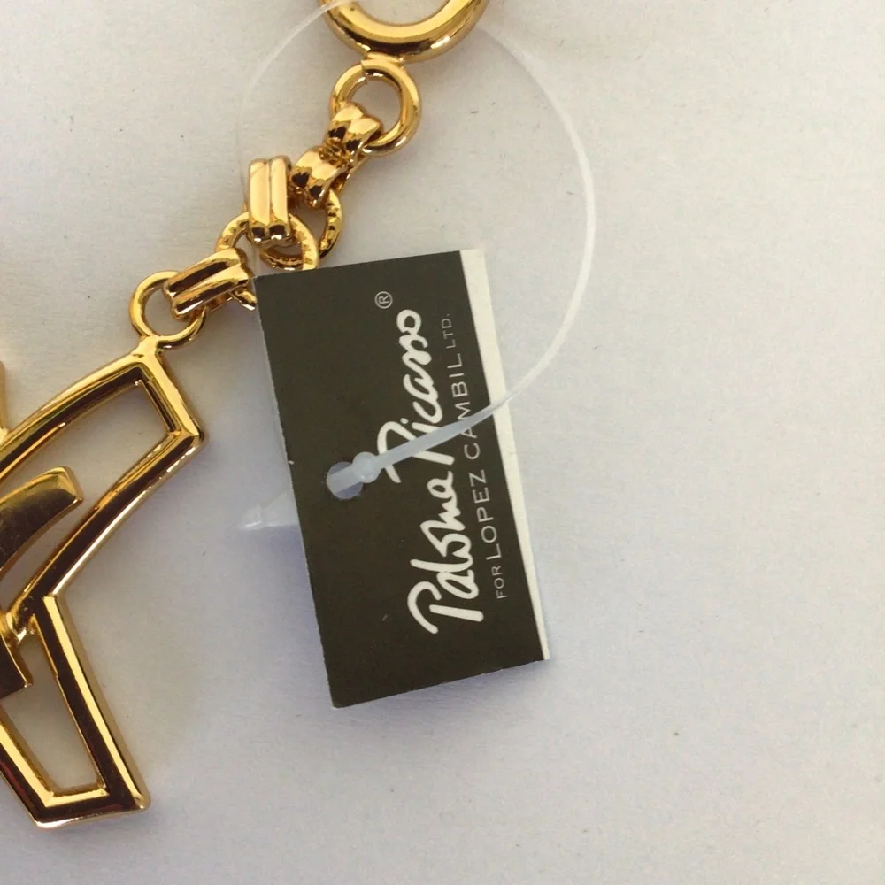 NWT PALOMA PICASSO ICONIC KISS KEYCHAIN OR BAG CHARM BAG CHARM